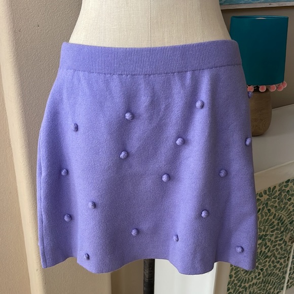 Sugar Thrillz Dresses & Skirts - Sugar Thrillz Pom Pom Sweater Skirt NWT